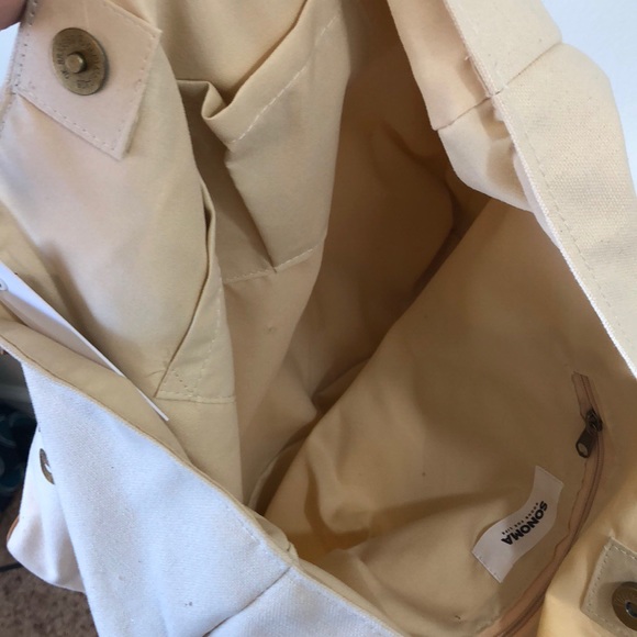 NWT Canvas Bicycle Tote Bag! - Picture 4 of 5